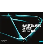 Yeti Cycles ARC Carbon Owner'S Manual preview