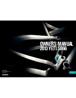 Yeti Cycles SB66 2013 Owner'S Manual preview