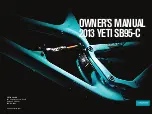 Yeti Cycles SB95-C 2013 Owner'S Manual preview