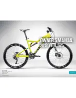 Yeti 575 2012 Owner'S Manual preview