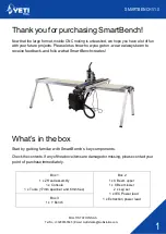 Preview for 2 page of Yeti SMARTBENCH Quick Start Manual