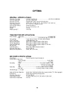 Preview for 10 page of Yeticomnz OPTIMA MK3 Owner'S Manual & User Manual