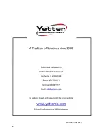 Предварительный просмотр 8 страницы Yetter 2565-980 Owner'S Manual