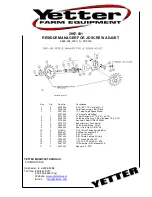 Preview for 1 page of Yetter 2967-081 Manual