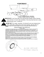 Предварительный просмотр 21 страницы Yetter 2968-020A Set-Up / Parts Manual