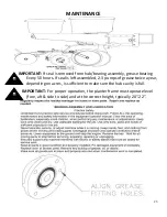 Предварительный просмотр 23 страницы Yetter 2968-020B Set-Up / Parts Manual