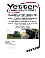 Предварительный просмотр 1 страницы Yetter 5000-080 Installation Instructions Manual