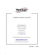 Предварительный просмотр 36 страницы Yetter CAB CONTROL STRIP FRESHENER 2984-050-R Operator'S Manual