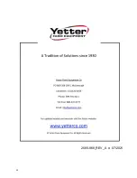 Предварительный просмотр 40 страницы Yetter CAB CONTROL STRIP FRESHENER 2984-050A Operator Manual Parts Identification