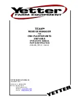 Yetter TITAN 2967-008A Operator Manual Parts Identification preview