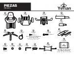 Предварительный просмотр 3 страницы YEYIAN CADIRA 2150 User Manual