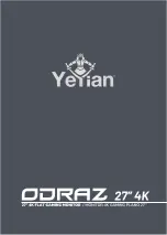 Preview for 1 page of YEYIAN ODRAZ Manual