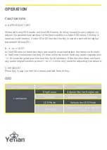 Preview for 10 page of YEYIAN SIGURO 3501 User Manual