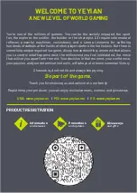 Preview for 2 page of YEYIAN TYPHOON LII User Manual