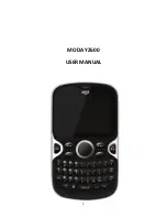 Yezz MODA YZ600 User Manual preview