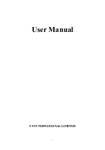 YF G79C001 User Manual предпросмотр