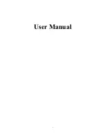 YF G81C001 User Manual preview