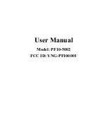 Preview for 1 page of YF PF10-5002 User Manual