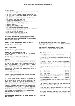 Preview for 1 page of YGE OPTO 205 HVT Quick Start Manual