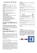 Preview for 1 page of YGE Opto 255 Manual