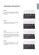 Preview for 5 page of Yiancar Designs Gingham Keyboard Assembly Instructions Manual