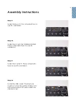 Preview for 6 page of Yiancar Designs Gingham Keyboard Assembly Instructions Manual