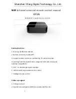 Preview for 1 page of Yifang EFUN User Manual