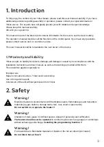 Preview for 3 page of YILKAR YH Basic Operating Instructions Manual