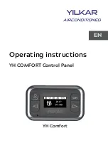 YILKAR YH COMFORT Operating Instructions Manual preview