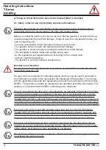 Preview for 12 page of YILMAZ REDÜKTÖR T Series Operating Instructions Manual