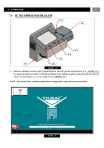 Preview for 33 page of YILMAZ DC 550 Operator'S Manual