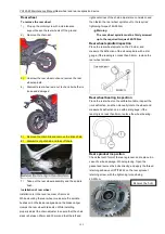 Предварительный просмотр 117 страницы Yingang YG125-23 Maintenance Manual