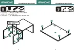 Предварительный просмотр 7 страницы YitaHome FTLFCT-0018 Assembly Instructions Manual