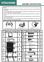 Preview for 2 page of YitaHome FWYIH0000572FW Assembly Instructions