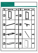 Preview for 4 page of YitaHome HEFTDR-0012 Assembly Instructions Manual