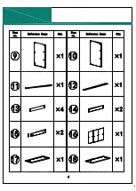 Preview for 5 page of YitaHome HEFTDR-0012 Assembly Instructions Manual