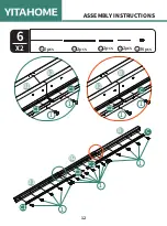 Предварительный просмотр 14 страницы YitaHome LHHY-V 2 Assembly Instructions Manual