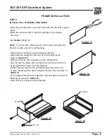 Preview for 21 page of Ykk ap YES 45 FI Installation Manual