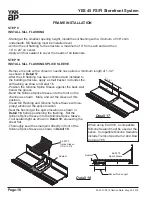 Preview for 22 page of Ykk ap YES 45 FI Installation Manual