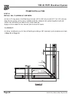 Preview for 24 page of Ykk ap YES 45 FI Installation Manual