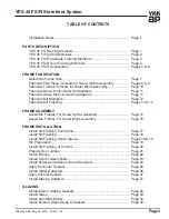 Preview for 3 page of Ykk ap YES 45 FS Installation Manual