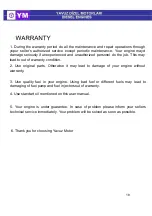 Preview for 13 page of YM D 3100 Series User & Maintenance Manual