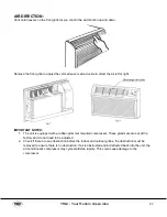 Preview for 23 page of YMGI TTWA Series Installation Instructions & User Manual