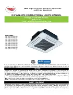 Предварительный просмотр 1 страницы YMGI VRFI-07EC4-D2B(55)5 User Manual And Installation Instructions