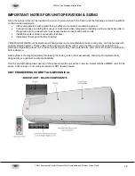 Предварительный просмотр 18 страницы YMGI WMMS-09ES-V2B2 Installer'S Instruction & User'S Manual