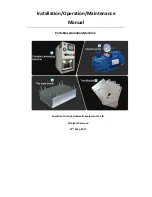 YMJ Portable Lamination Machine Installation, Operation & Maintenance Manual preview