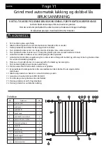 Предварительный просмотр 3 страницы Yngri Y1 Instructions Manual