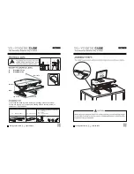 Предварительный просмотр 2 страницы Yo-Yo Desk CUBE Assembly Manual