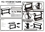 Yo-Yo Desk HOME Assembly Manual preview