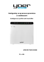 Yoer APH01W PURE HOME Manual preview